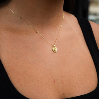 ❤️ Heart Necklace – 14K Gold Plated on 925 Silver