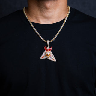 NTF MEN'S ALOFOKE PENDANT ICE CHAIN NECKLACE