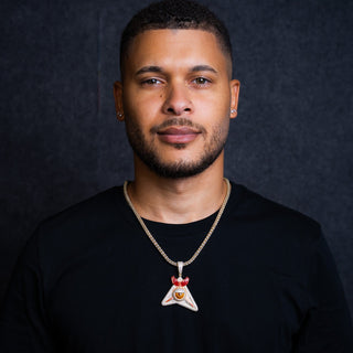 NTF MEN'S ALOFOKE PENDANT ICE CHAIN NECKLACE