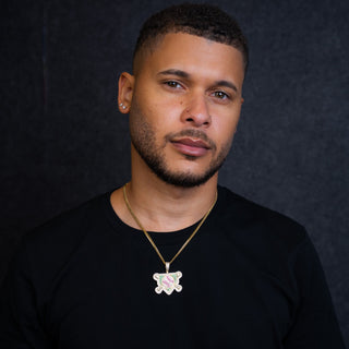 NTF MEN'S MIAMI CUBAN CHAIN WITH BASEBALL PENDANT