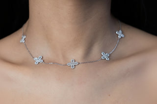 NTF Women’s CZ Adjustable Necklace