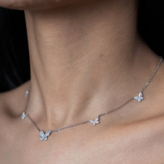 NTF Women’s CZ Adjustable Necklace