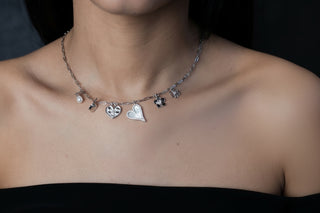 NTF Women’s CZ Adjustable Necklace