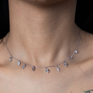 NTF Women’s CZ Adjustable Necklace