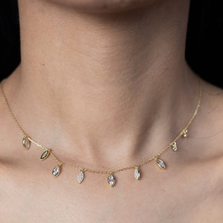 NTF Women’s CZ Adjustable Necklace