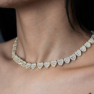 NTF Heart Choker & Bracelet Set