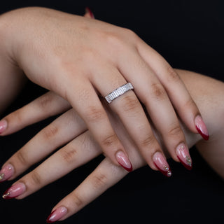 NTF Round CZ Band Ring