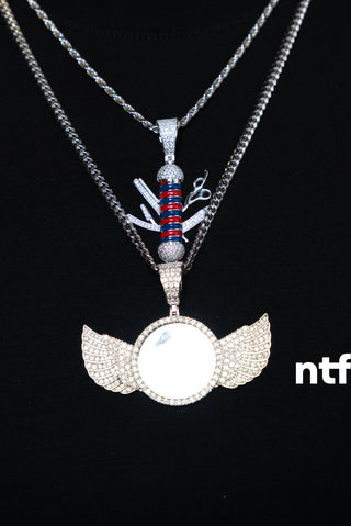 NTF Men’s Chain Set – Cuban & Rope Chains with Pendants