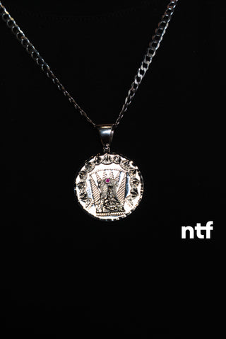 NTF Men’s Cuban Chain & Virgin Pendant