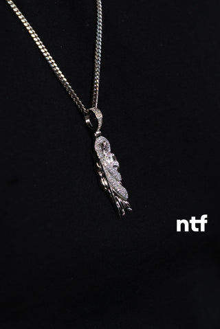 NTF Men’s Cuban Chain & Saint Jude Pendant