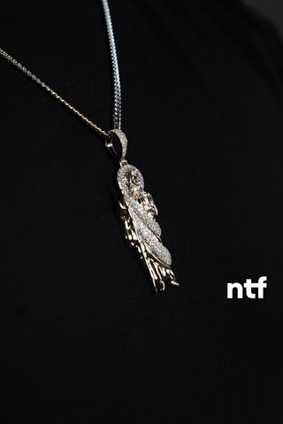 NTF Men’s Cuban Chain & Saint Jude Pendant