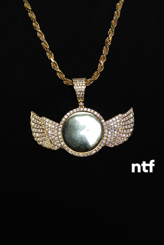 NTF Men’s Rope Chain Set – Picture Pendant & Jesus Ring