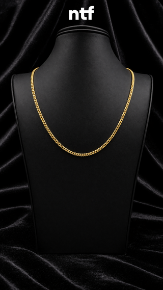 NTF SOLID MIAMI CUBAN CHAIN 3.5MM