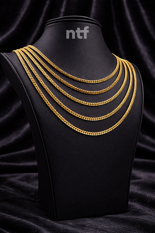 NTF SOLID MIAMI CUBAN CHAIN 3.5MM